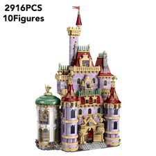 NEW Beauty and the Beast Castle 43263 2916 Pieces - Building Blocks Set Toy Gift