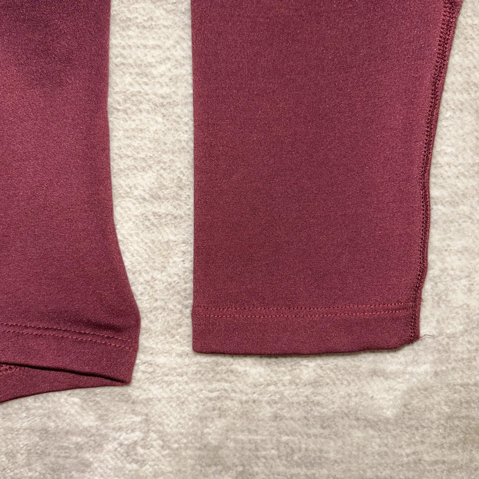 Pullover SportHill para mujer talla M 1/4 cremallera borgoña Foto 3 de 4