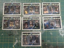 1993 Topps Beam Team 7-Card Insert Basketball Set - Jordan, Shaq, Barkley, Ewing