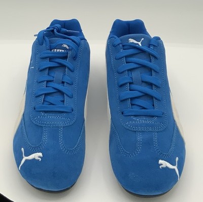 PUMA Speedcat Og Lace Up  Mens Blue Sneakers Casual Shoes 39884618 Size 10