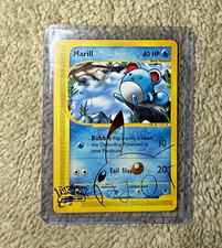 The Pokemon Company Marill 120/165 Expedition Base Set Reverse Holo Autographed on eBay