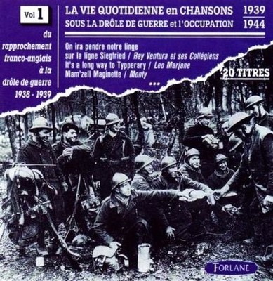 Audio Cd - Chansons Sous L'Occupation Vol. 1 / Various  - Forlane -D- Neu