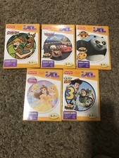 5 Fisher Price IXL Learning System Games Disney Pixar Scooby Doo Toy Story