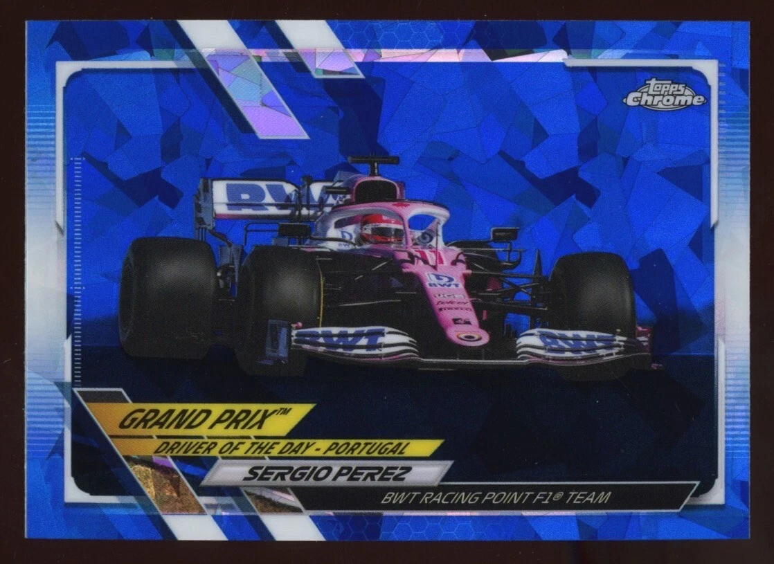 2021 Topps Chrome Sapphire Edition Formula 1 - Sergio Perez #160