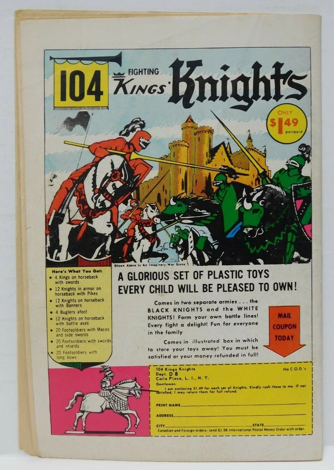 ADVENTURE COMICS #324 - 1st Duplicate Boy, Swan Cover - G 1964 DC Vintage Comic - Image 2 of 2