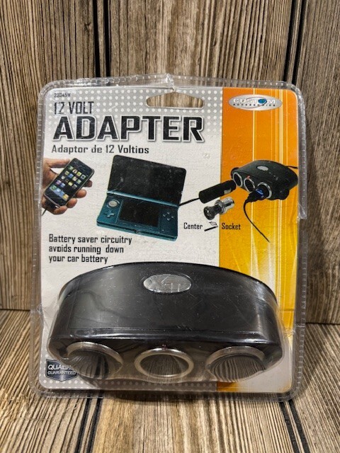Adapter 12v 3-way