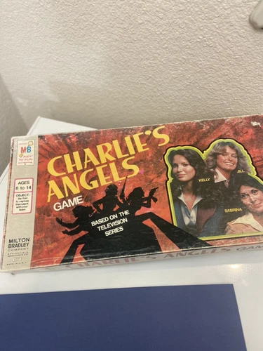 Vintage 1977 Charlie's Angels Game Milton Bradley Board Game COMPLETE 4721 USA