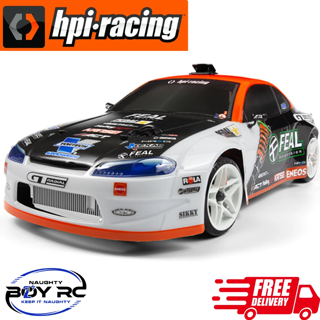 HPI 1:10 Scale Hobby RC Car, Truck & Motorcycle Drift Cars for