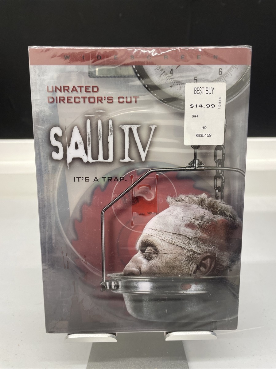 SAW IV 4 - Unrated Director's Cut DVD NEW & SEALED