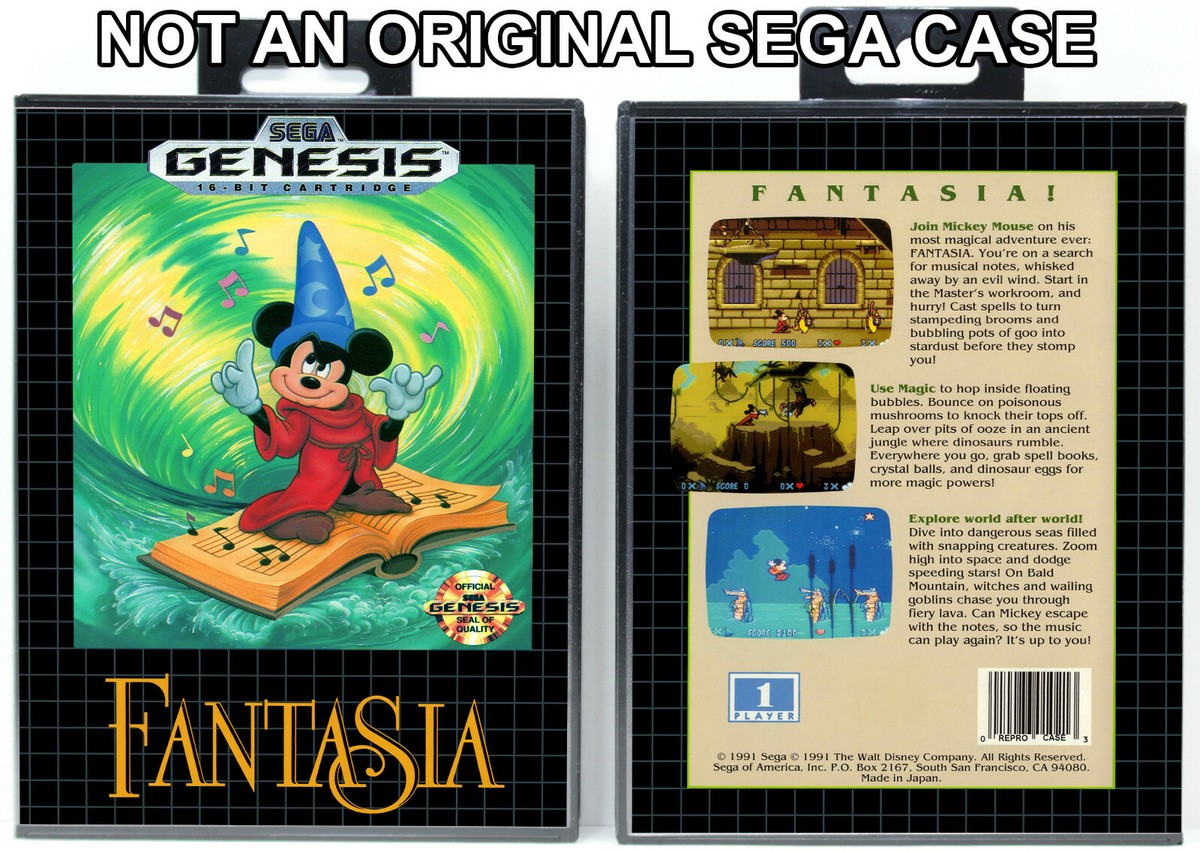 Fantasia (Sega Genesis, 1991) for sale online | eBay Fantasia (Sega Genesis, 1991) for sale online | eBay