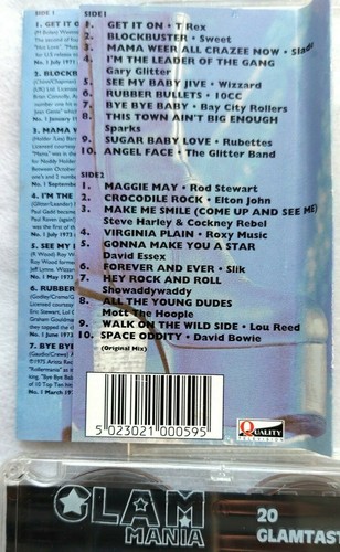 4 VINTAGE CASSETTES GLAM, RAVING, HARDCORE & MEGA-HITS IN EXCELLENT CONDITION - Picture 11 of 12