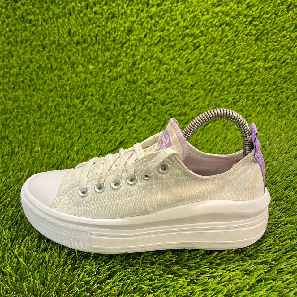 Zapatillas deportivas Converse Chuck Taylor All Star Boy talla 4,5 blancas para caminar Foto 4 de 4
