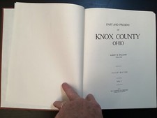Past and Present of Knox County, Ohio 2 Volume History HC Book Williams Reprint