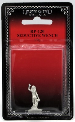 Ral Partha RP-120 Seductive Wench (NPC Encounters) Female Vampire Victim Thrall 