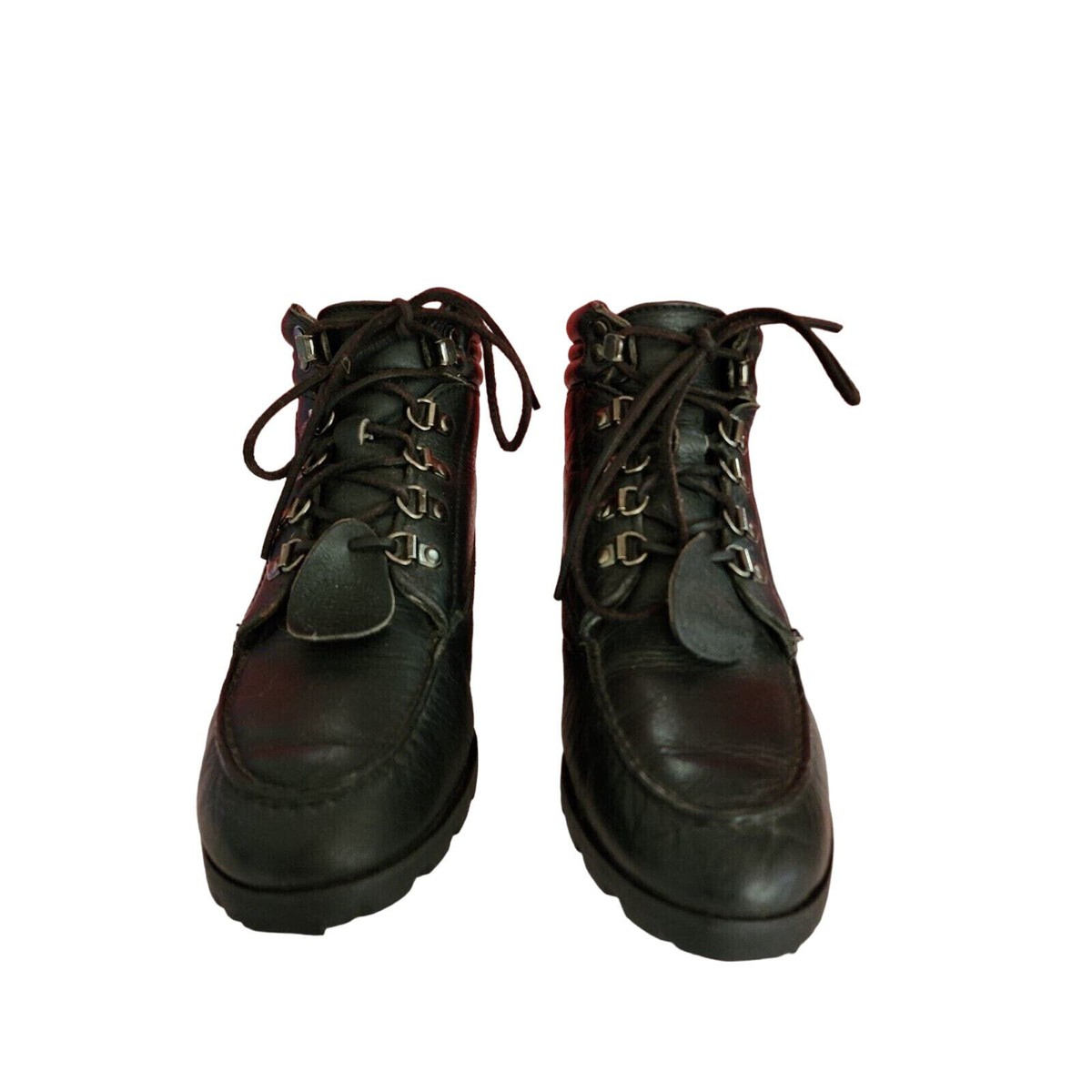 HH Brown Congo Black 5-Eye Gore-Tex Moc Chukka Boots shoes Women's