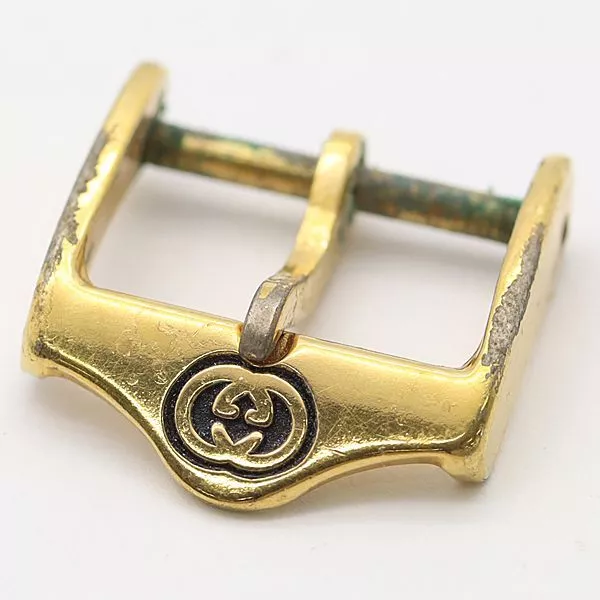 Bracelet de montre bracelet pour homme GUCCI boucle authentique pour pièces couleur or 14 mm #6