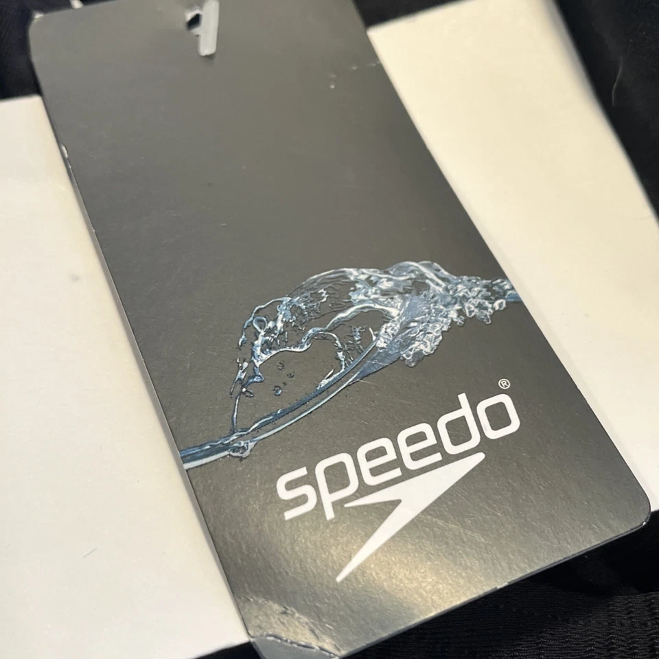 Traje de baño Speedo para mujer 28 negro de una pieza ProLT espalda de corredor resistente al cloro Foto 3 de 4