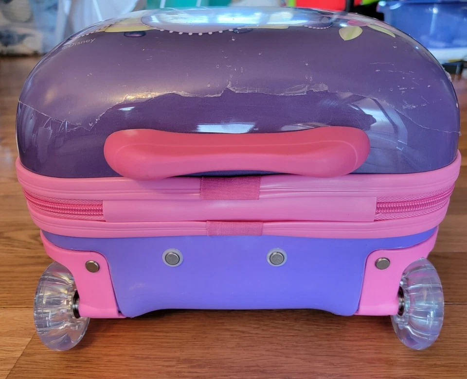 Disney Sofia the First 18" Wheeled Hardside Upright Suitcase travel luggage - Image 2 of 4