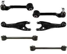 Rear Upper & Lower Control Arms W/ Bushings For Honda Pilot 2003 2005 2006 2008