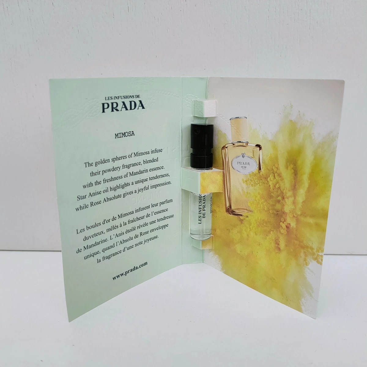 Infusion de mimosa 2025 prada