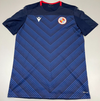 Reading Macron Trainingsshirt Trikot Größe XL Extra Large