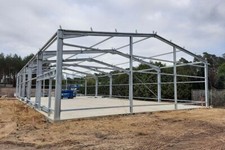 Stahlhalle 17,5x30x5m PV-Anlage vorbereitet Industriehalle Lagerhalle Lagerhaus