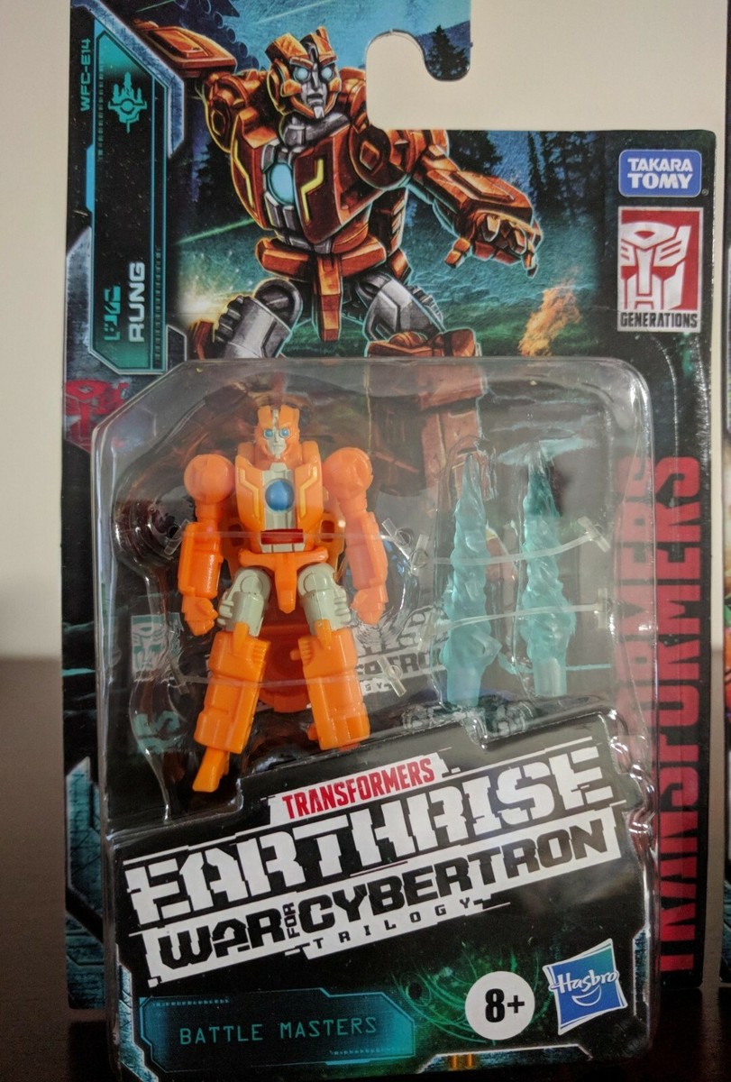 Transformers Earthrise WFC-E13 SLITHERFANG & WFC-E13 RUNG Battle