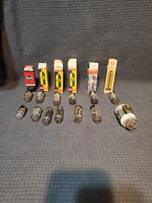  13 Mixed  Telefunken Valvo Lifetime Rca Vintage Electron Tube Lot  UNITESTES