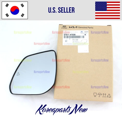 Mirror GLASS Holder Left DRIVER Side HTD + BSD ⭐GENUINE⭐ Kia Niro EV 2023-2025