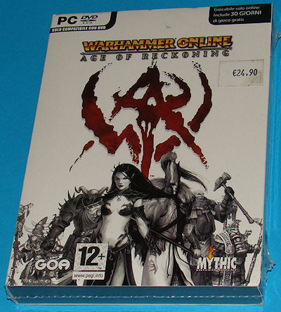 Warhammer Online - Age of Reckoning - PC New Nuovo Sealed