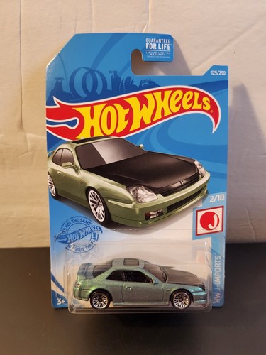 HOT WHEELS HW J-IMPORTS GREEN '98 HONDA PRELUDE