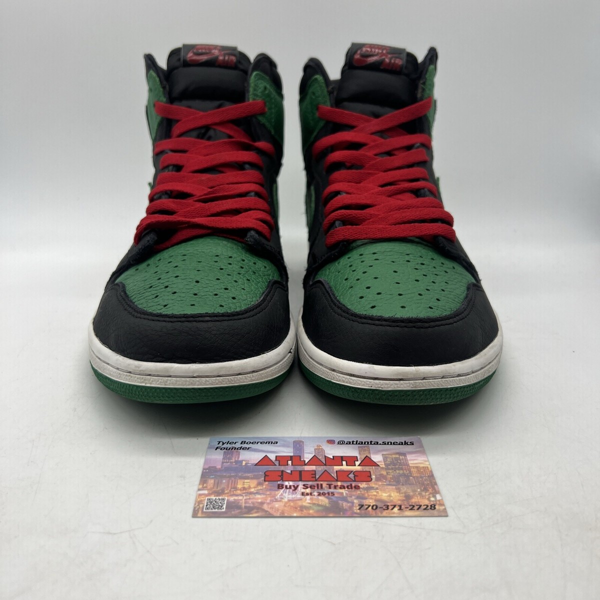 Size 11 - Jordan 1 Retro OG High Pine Green 2.0 Black Green  display picture 1