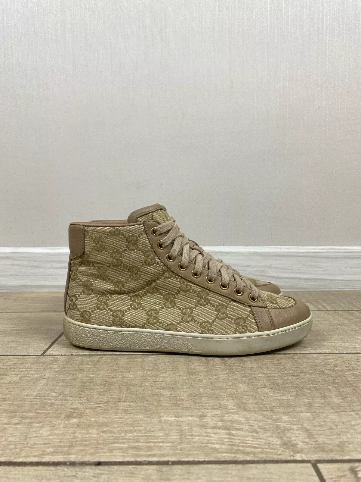 chaussures gucci monogramme baskets femme pointure 36 (24 cm.)