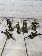 vintage ww2 lead soldier figures vintage cast iron army men ww1 soldiers