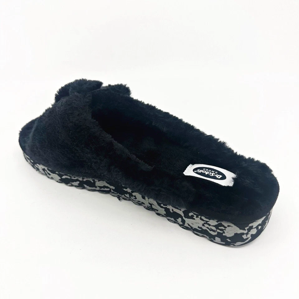 Sandalias Dr Scholls Staycay OG negras de piel sintética para mujer con punta abierta Foto 3 de 4