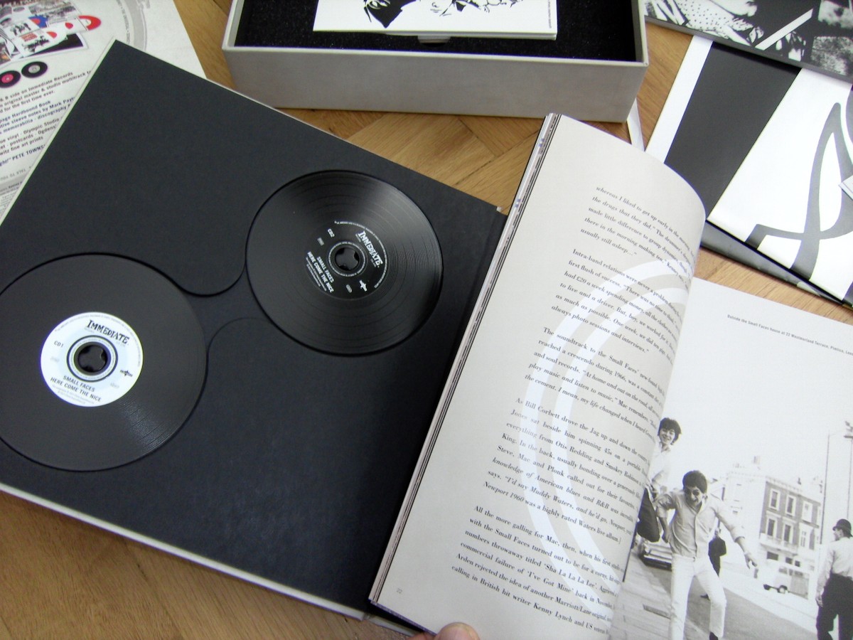 SMALL FACES - HERE COME THE NICE - BOX-SET CD's / VINYL / POSTER