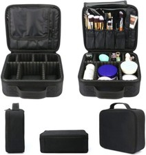 Make Up Bag Organiser Vanity Case Box Travel Cosmetic Beauty Jewellery Storage