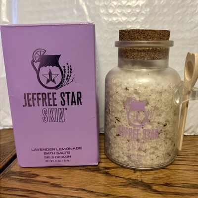 Jeffree Star Skin Lavender Lemonade Bath Salts 11.3oz New Open Box