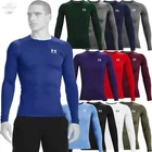 Under Armour HeatGear Long Sleeve Compression Fit Mens Shirt 1361524 FREE SHIP !