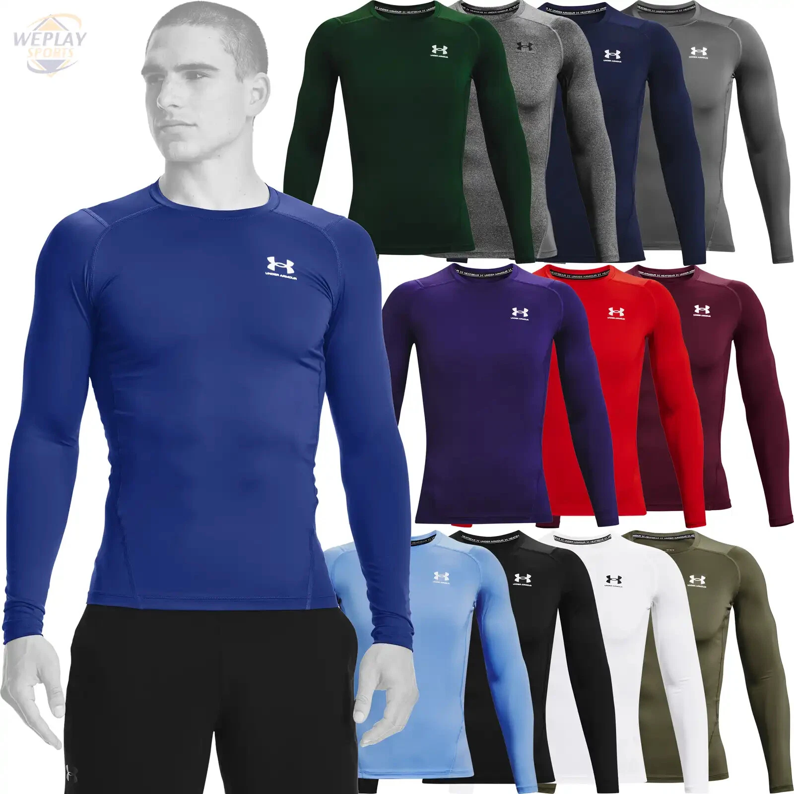 Under Armour HeatGear Long Sleeve Compression Fit Mens Shirt 1361524 FREE SHIP !
Opens in a new wind