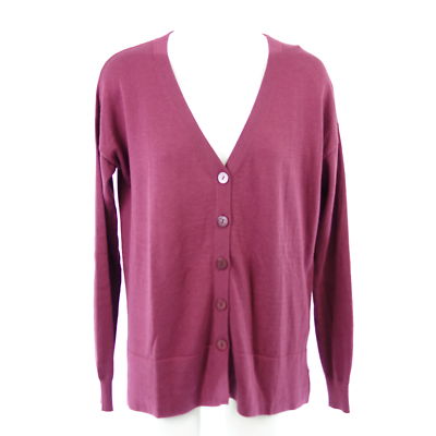 Strickjacke REPEAT Rot Damen Cardigan Strick Jacke Bordeaux Größe 36 Np 149 Neu