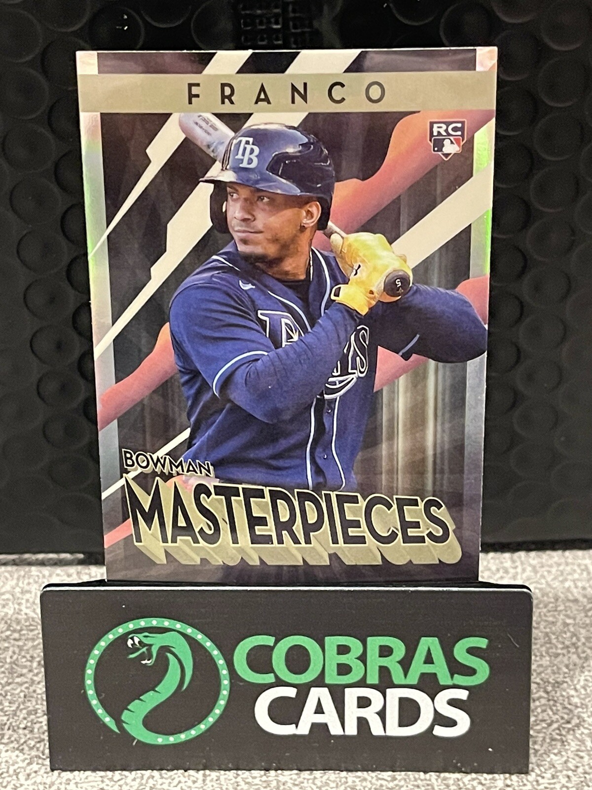 WANDER FRANCO 2022 BOWMAN'S BEST ROOKIE BOWMAN MASTERPIECES RC