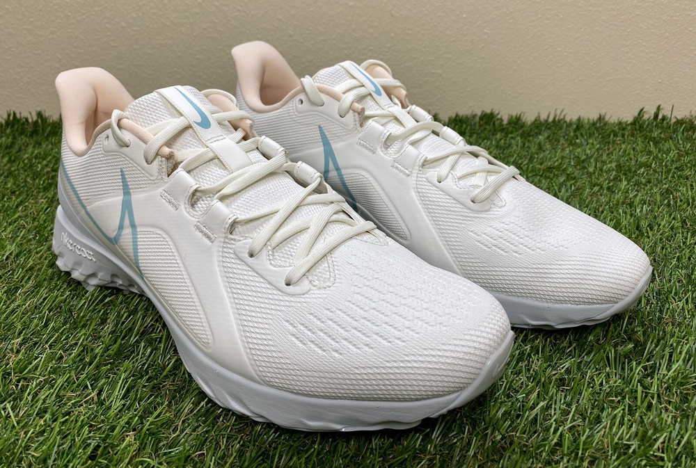 Nike React Infinity Pro Men's Golf Shoes White CT6620-108 Size 12.5 Cleats