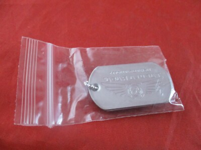 Richard Garriott's Tabula Rasa Destination Games PC Promotional Dogtag Promo NEW