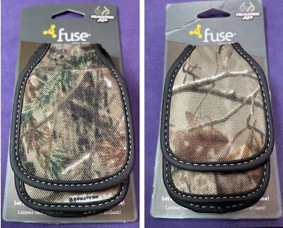 NIP foneGEAR Fuse Plus You Real Tree Texture Flip Phone Pouches Lot Of Two New