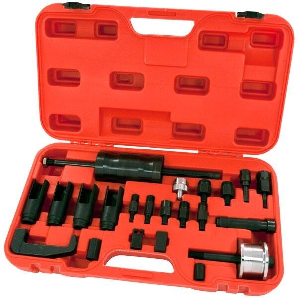 23Pc Diesel Injector Puller Remover Tool Master Kit Bosch Delphi Denso Siemen