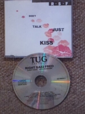 Single CD Right Said Fred 'Don't Talk Just Kiss' **EX**