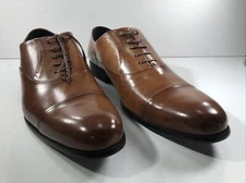 Kenneth Cole New York Men's Chief Council Oxford, Cognac Brown Size 12 SKU #4750