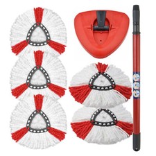 Wischbezug für Vileda Turbo Wischmop Easy Wring Moppkopf,Moppbasis Teleskopstiel