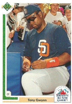 TONY GWYNN PADRES NL ALL STAR #97F - UPPER DECK FINAL EDITION ED NM-MT 1991